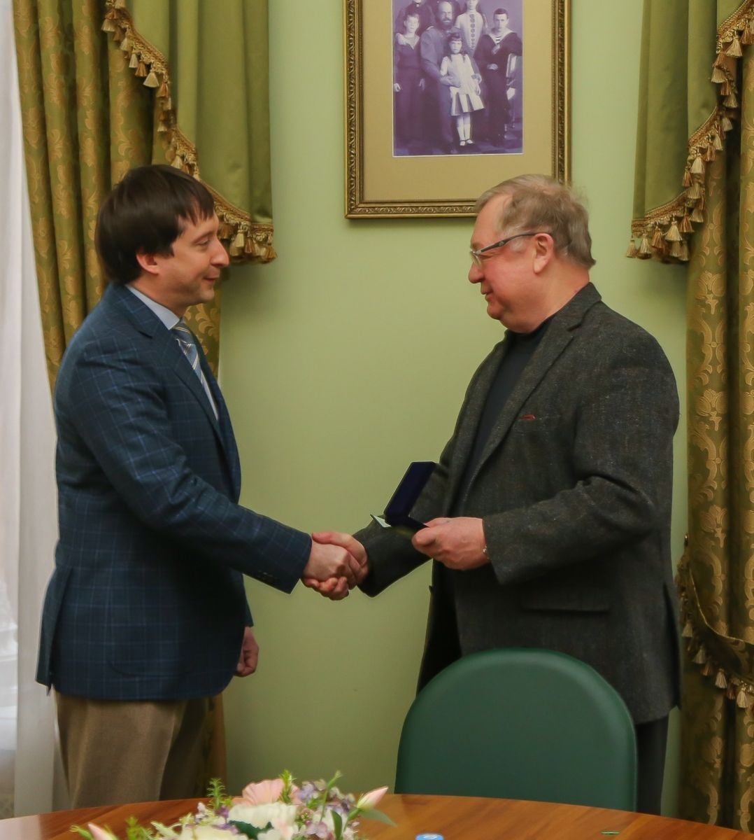 Тамаш Сербин и Сергей Степашин